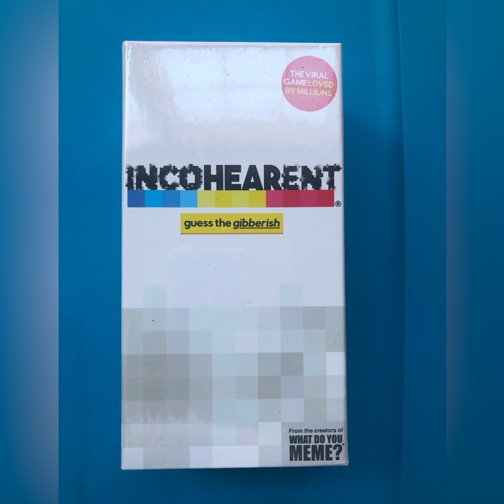 Incohearent Game Adult Party Game New In Box